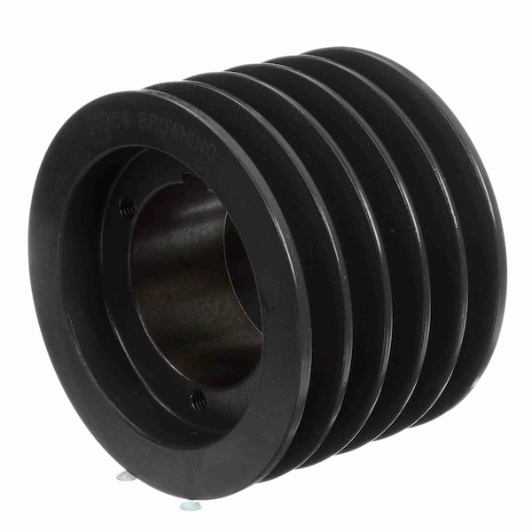 5 Groove Cast Iron Bushed Bore Multiple Sheave, 5TB54